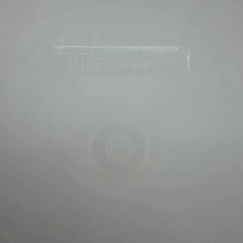 Tupperware Serving Tray Divided Platter 13in Off-White Excellent Vintage 405-9